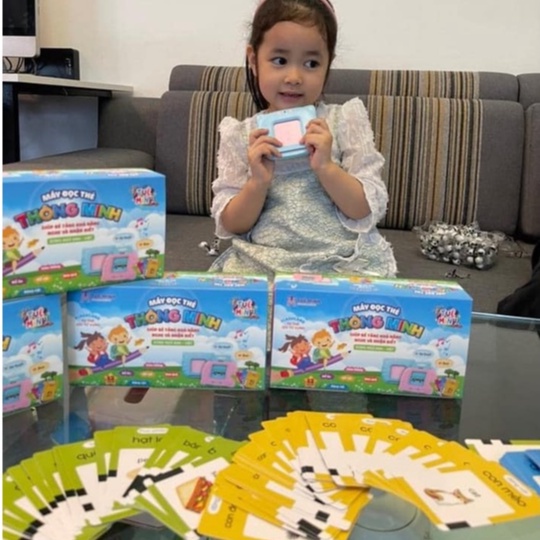 MÁY ĐỌC THẺ FLASHCARD VIỆT ANH 224 TỪ VỰNG KHÔNG CÓ SÓNG ĐIỆN TỪ DỄ SỬ DỤNG