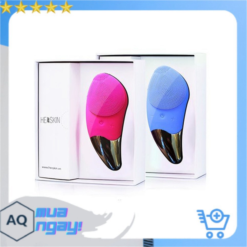 Máy rửa mặt cầm tay mini chính hãng Aikedili Sonic Facial Cleansing Standard, máy rửa mặt hàng nội địa Trung Quốc