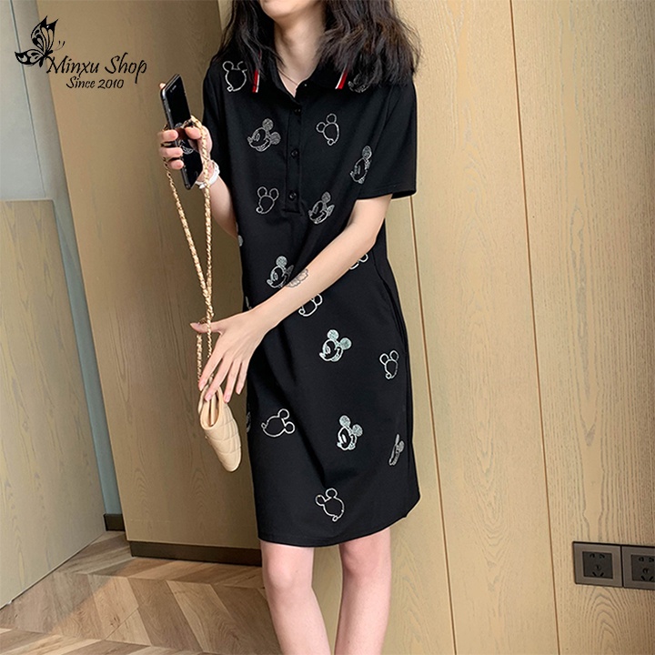 Váy Polo Micky Quảng Châu Cao Cấp, Cá Tính - Năng Động, Mặc Đi Làm, Đi Học, Đi Chơi đều đẹp Mã VM