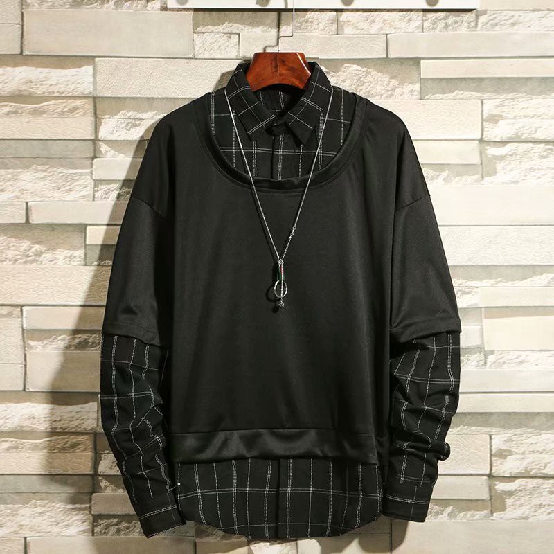 Youthful Dynamic Style Long Sleeve Fake Shirt For Men