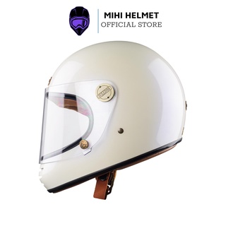 [CHÍNH NGẠCH] MŨ BẢO HIỂM FULLFACE BULLDOG TORRI TRẮNG BÓNG