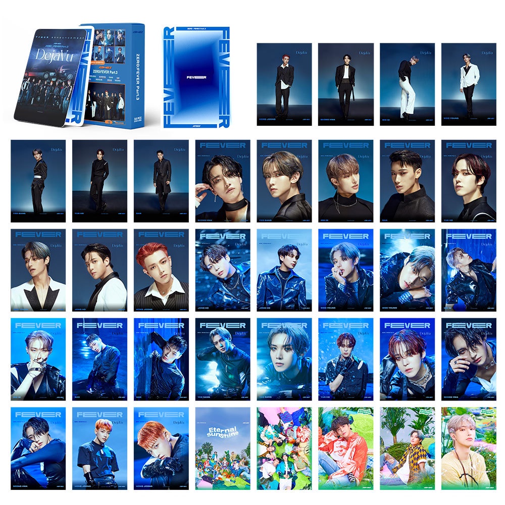 Ateez THE WORLD EP.1 MOVEMENT Album Photocard IXZero: Fever Part.3) lomo card