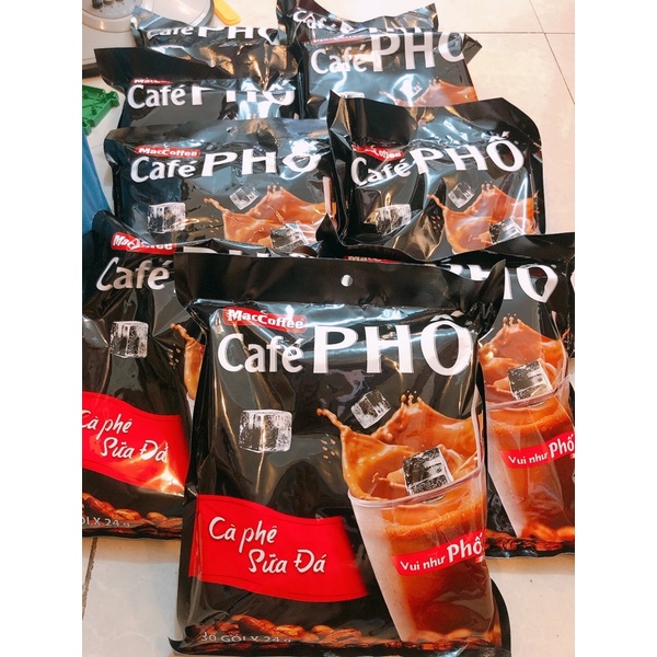 CÀ PHÊ SỮA PHỐ BỊCH (30 gói / bịch)