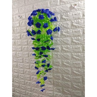 Bộ nguyên liệu hoa gấm treo tường ( bộ làm bằng dây cước/ hoặc bộ dây cước+chai)