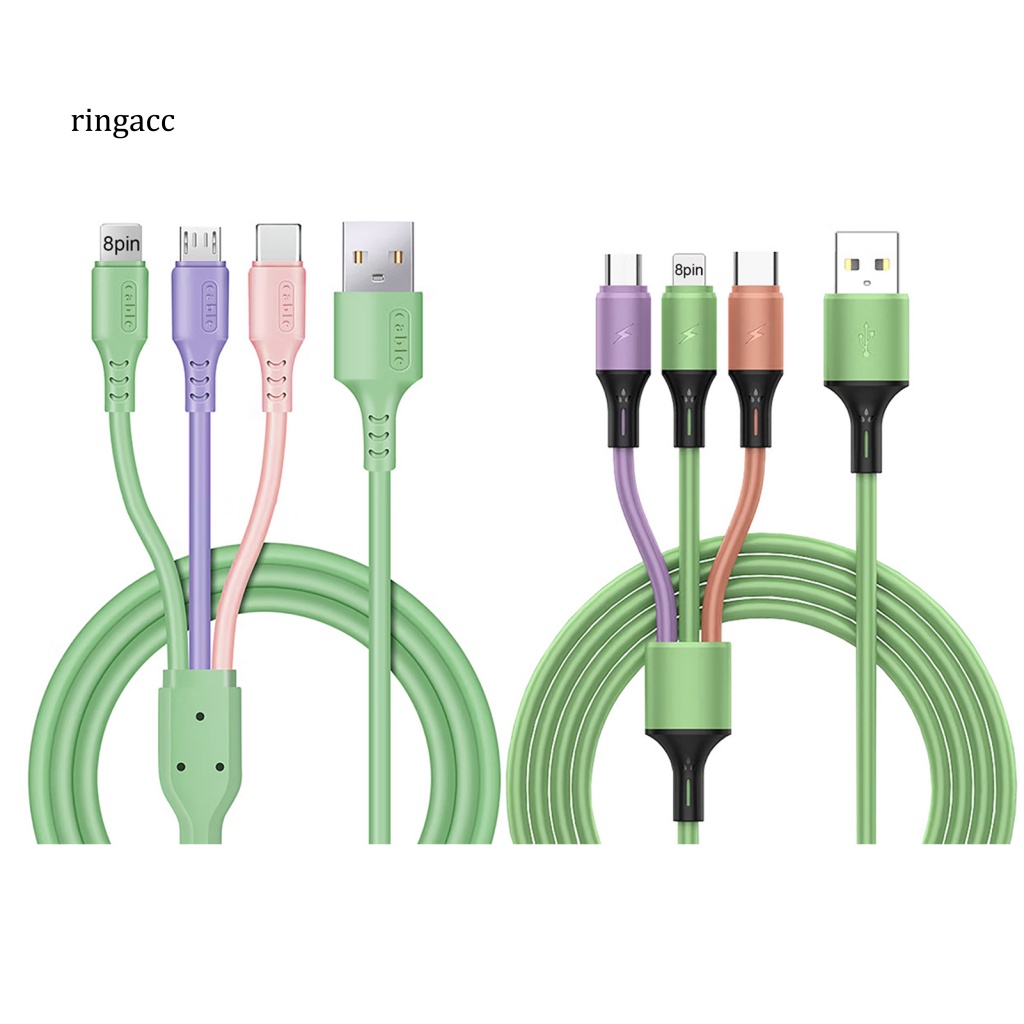 Dây Cáp Sạc Nhanh 5A 8Pin Type-C Micro USB Chất Lượng Cao