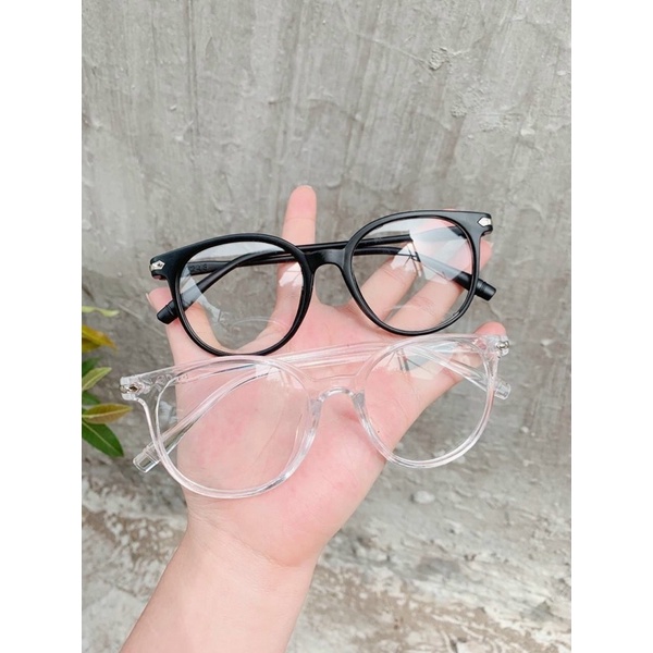 Kính mắt mèo cạnh bạc