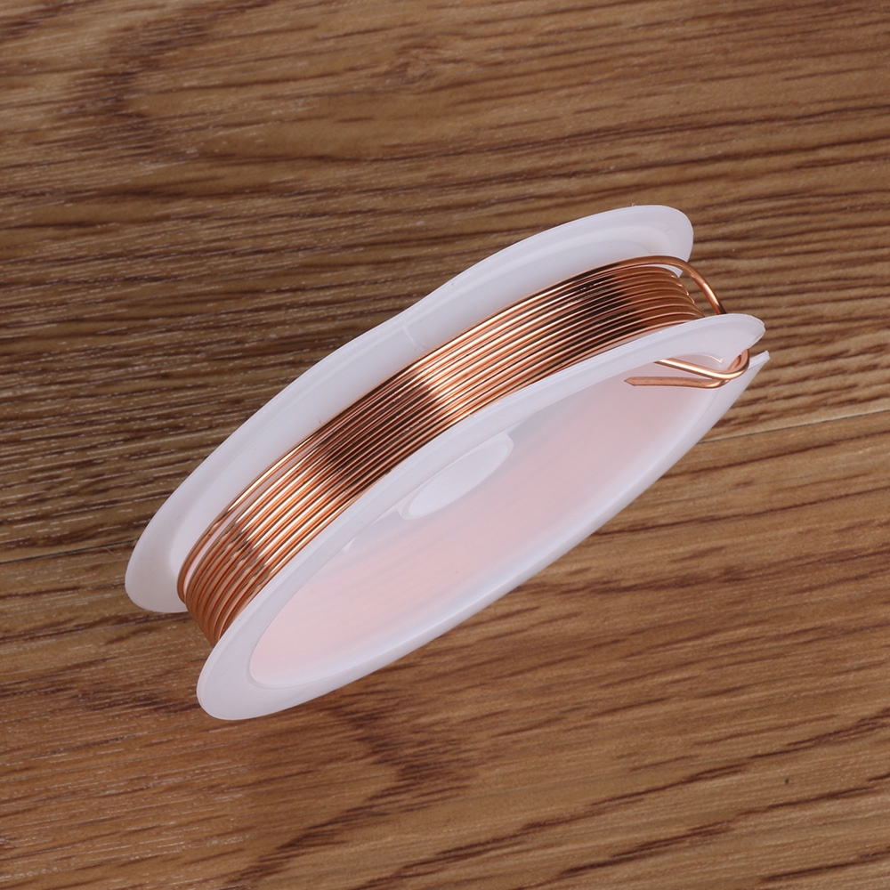 Cuộn Hạt Cườm Làm Đồ Thủ Công Bằng Hợp Kim 15g|Dây Đồng Mạ