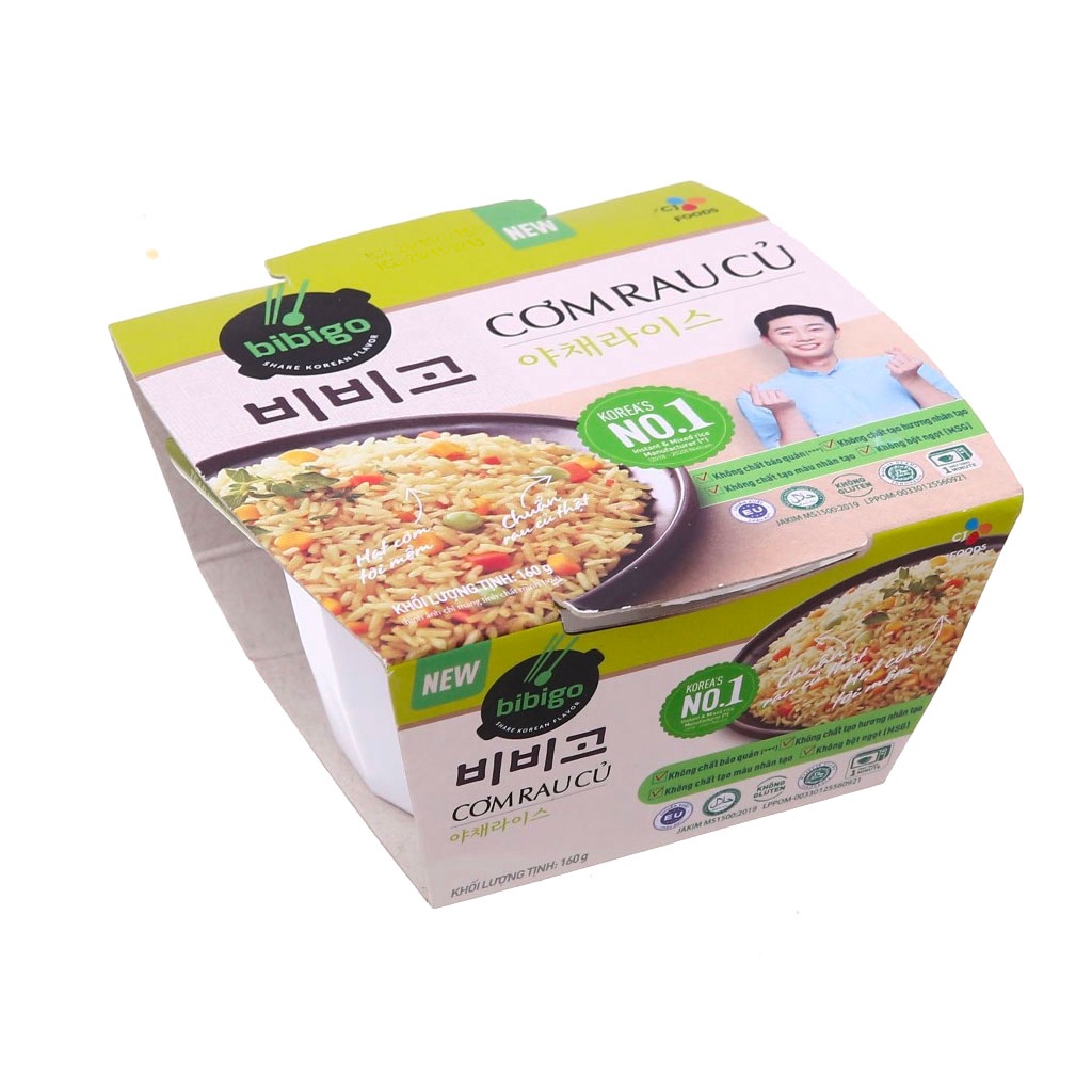 Thương hiệu CJ Hàn Quốc: Bibigo Cơm rau củ