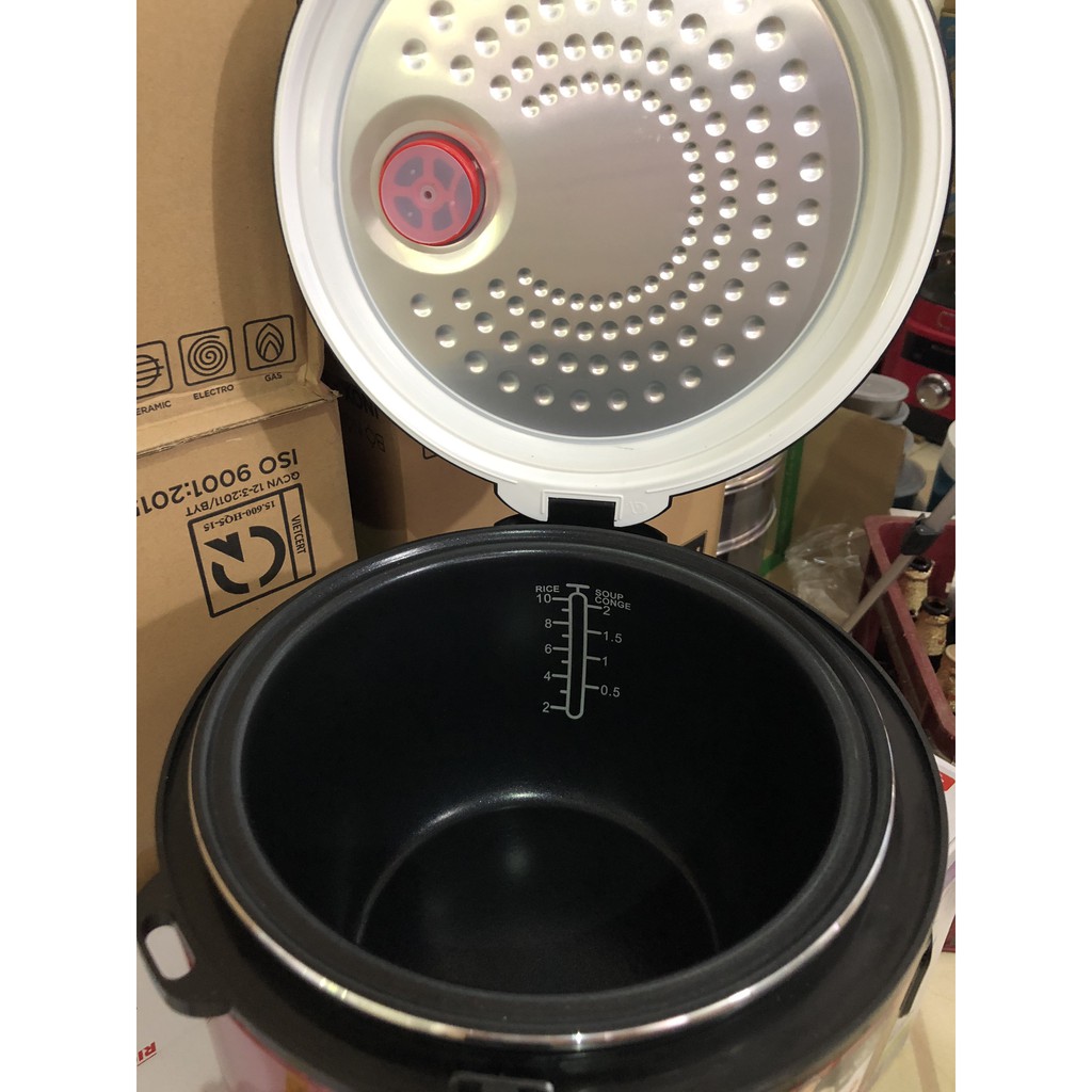 Nồi cơm điện Cuckoo 2 lít Hàn Quốc GK208 - Lòng niêu đỏ ánh kim [ Bảo hành 12 tháng ] | BigBuy360 - bigbuy360.vn