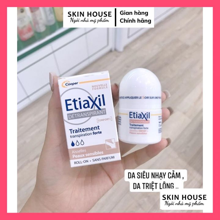 Lăn Khử Mùi Etiaxil Ngăn Ngừa Mùi Và Mồ Hôi Vùng Cánh 15ml