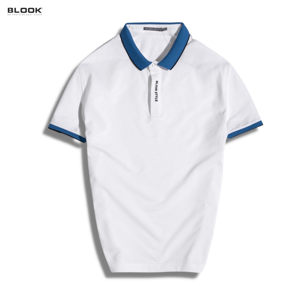 Áo polo nam slimfit BLOOK chất vải thun cá sấu cotton co giãn mã 33369