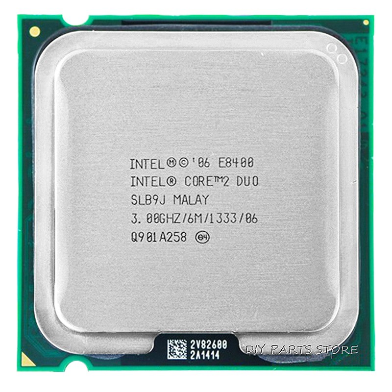 Lõi Kép Intel E8400 Lga 775 Cpu Core 2 Duo As E8500 E8600 (3.0Ghz / 6m)