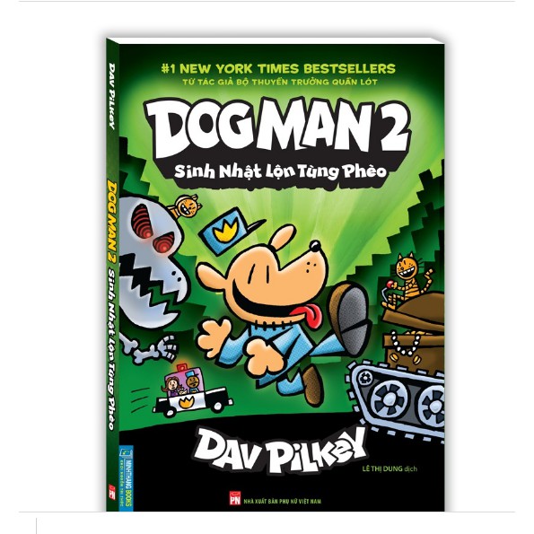 Sách - Dog Man 2 ( Sinh nhật lộn tùng phèo)