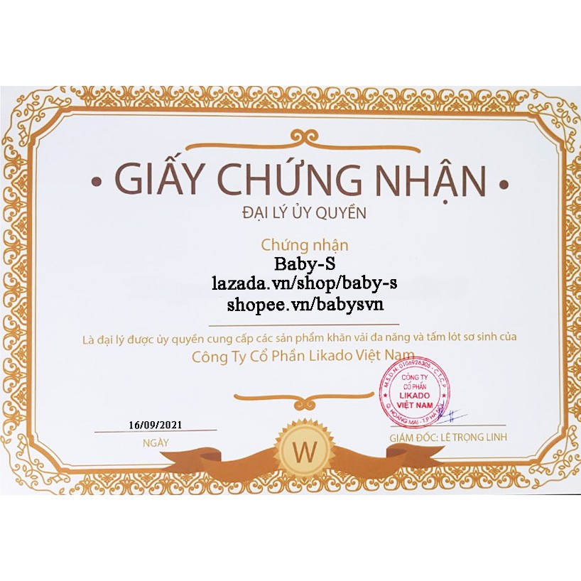 Giấy khô đa năng Likado, Khăn vải khô đa năng 300g chính hãng mềm mịn không mùi an toàn cho bé (270 tờ) Baby-S – SKH007