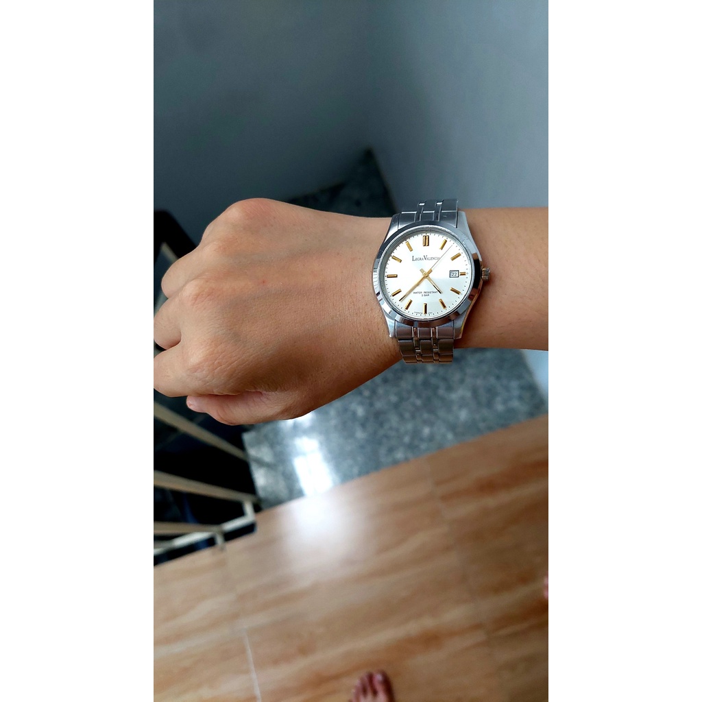 Đồng hồ nam Legra Valencia chạy pin hàng Si