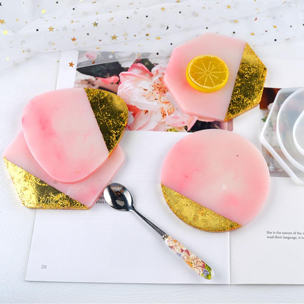 AUGUSTINA Khuôn Silicone Làm Trang Sức Kiểu Dáng Hình Học Độc Đáo