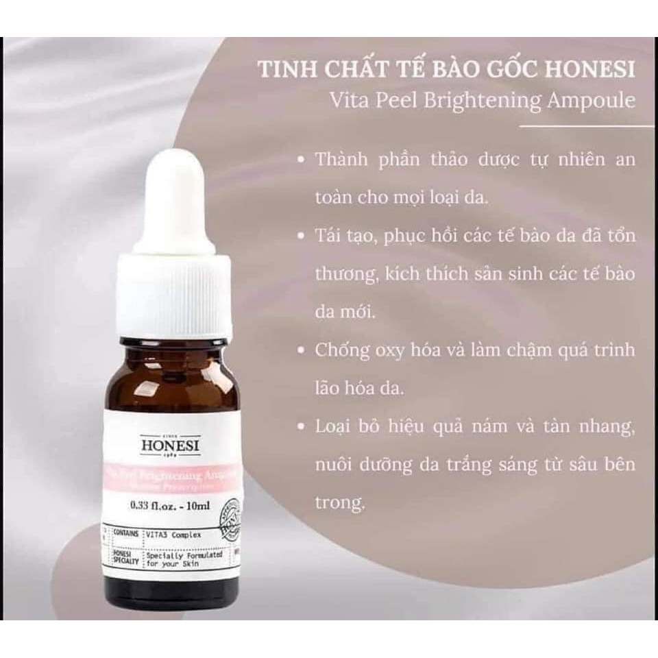 Tinh chất ngừa nám, trắng da HONESI Sản sinh tế bào gốc Hàn Quốc