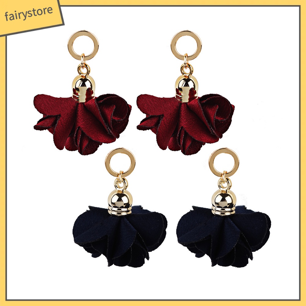 Hoa Tai Dáng Dài Thời Trang Phong Cách Cho Nữ