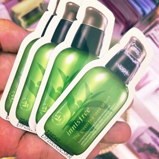 Combo 10 gói sample green tea seed serum (1ml-10ml)