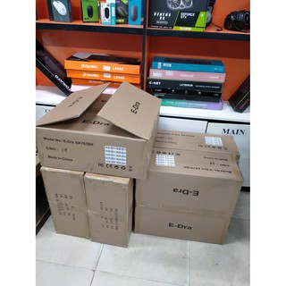 Bàn phím giả cơ E-Dra EK701 Led USB Black