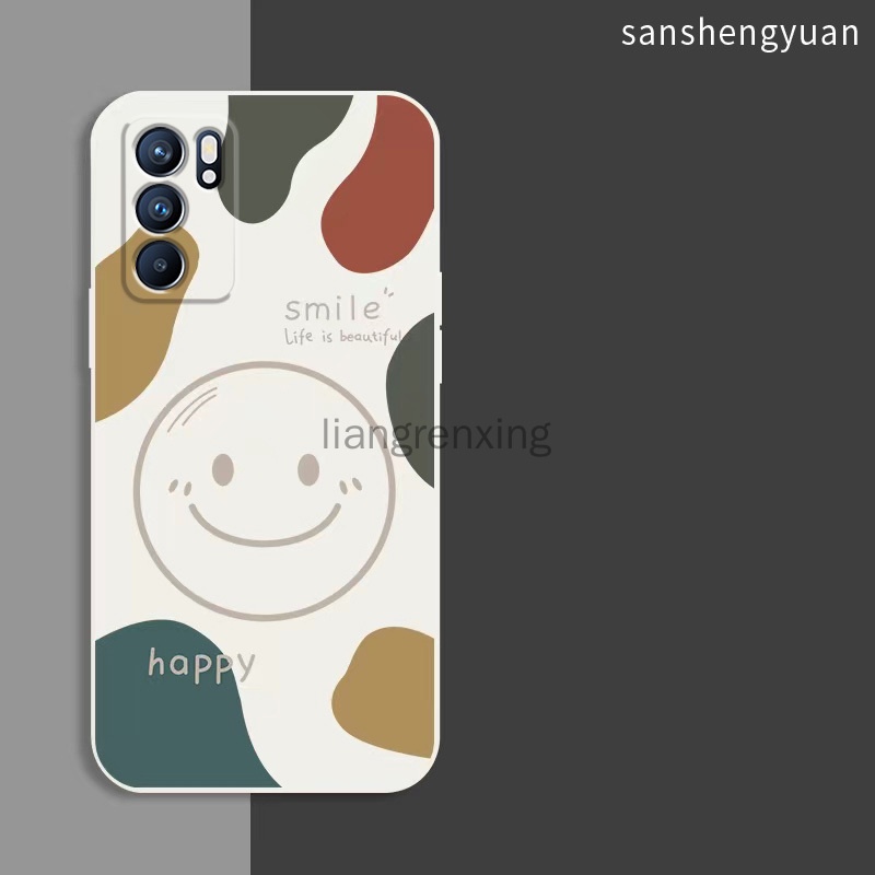 Ốp Điện Thoại Silicone Mềm Màu Trơn Cho oppo reno 6 oppo a16 oppo reno 6z 5g reno6 z 5g