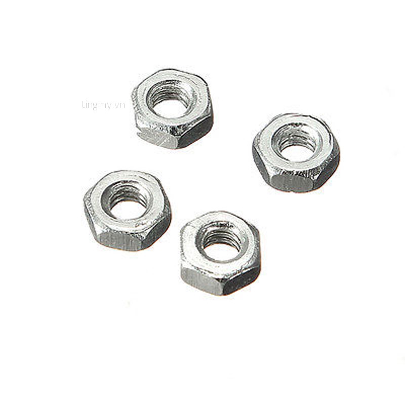 Set 100 Đai Ốc Lục Giác 2mm / 2.5mm / 3mm / 4mm / 5mm / 6mm Chuyên Dụng