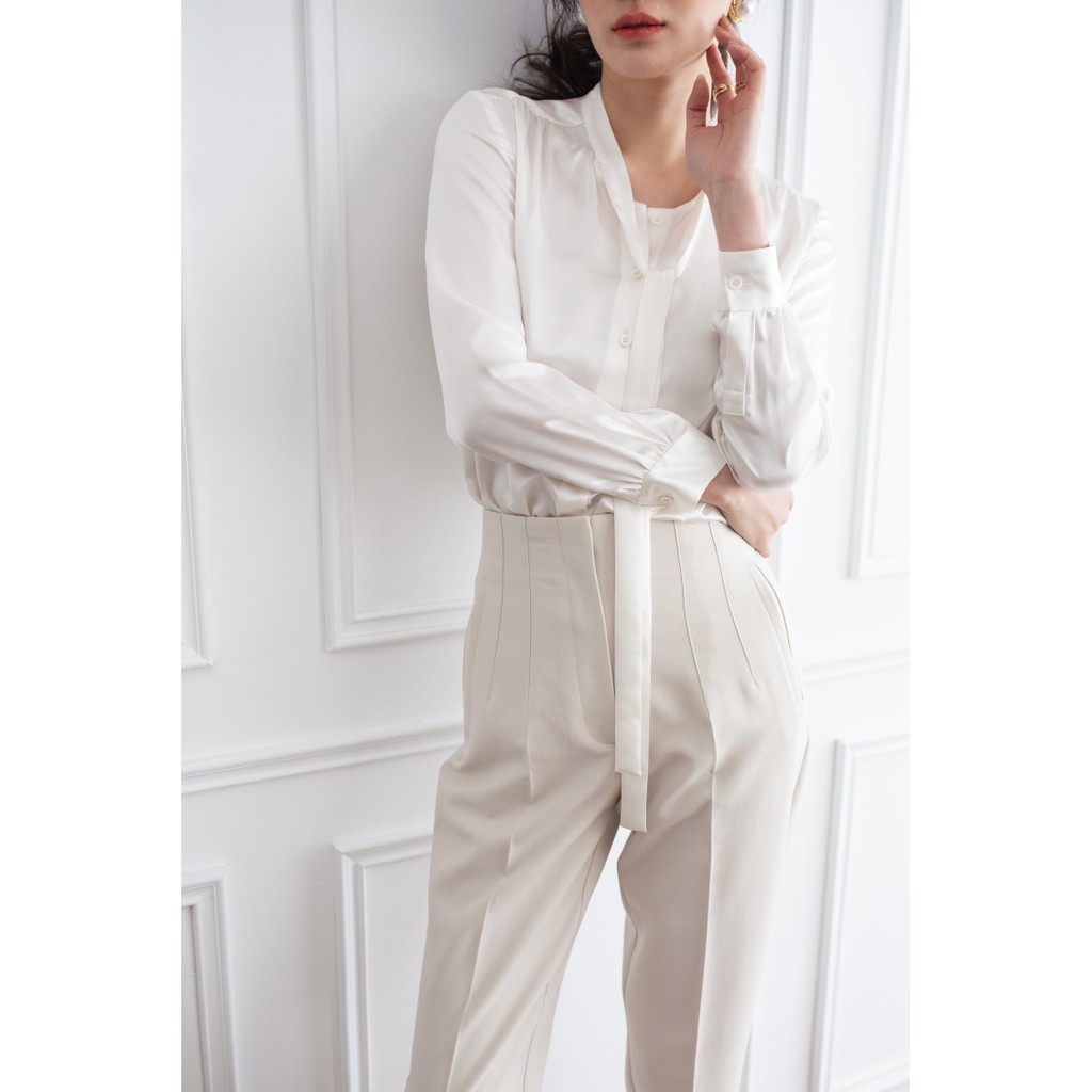Quần Baggy Nữ, Quần Vải Công Sở Baggy Cạp Liền Siêu Xinh - Che Khuyết Điểm Vùng Bụng, Chân - SINB.STORE | BigBuy360 - bigbuy360.vn