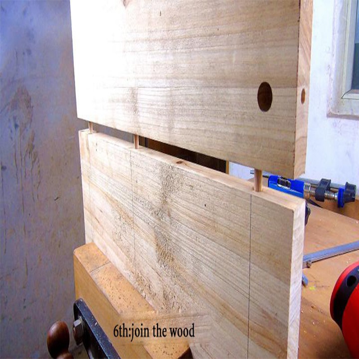 Bộ cữ khoan ốc liên kết và chốt gỗ bằng hợp kim nhôm cao cấp