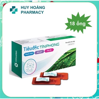 ✅[CHÍNH HÃNG] Ống Uống Tiêu Độc Tín Phong - Thanh nhiệt, mát gan, tiêu độc - Hộp 18 ống