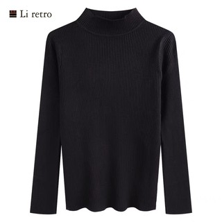 Áo thu len tăm dài tay - Basic Top