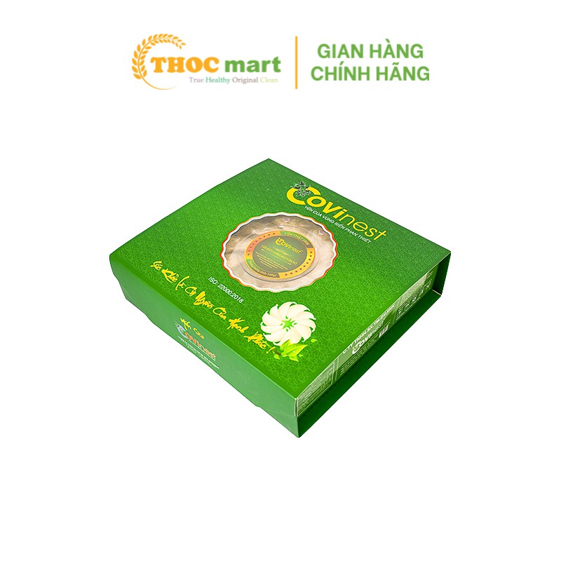 Yến Sào Covinest sạch lông nguyên tổ đặc sản vùng biển Phan Thiết (100g)