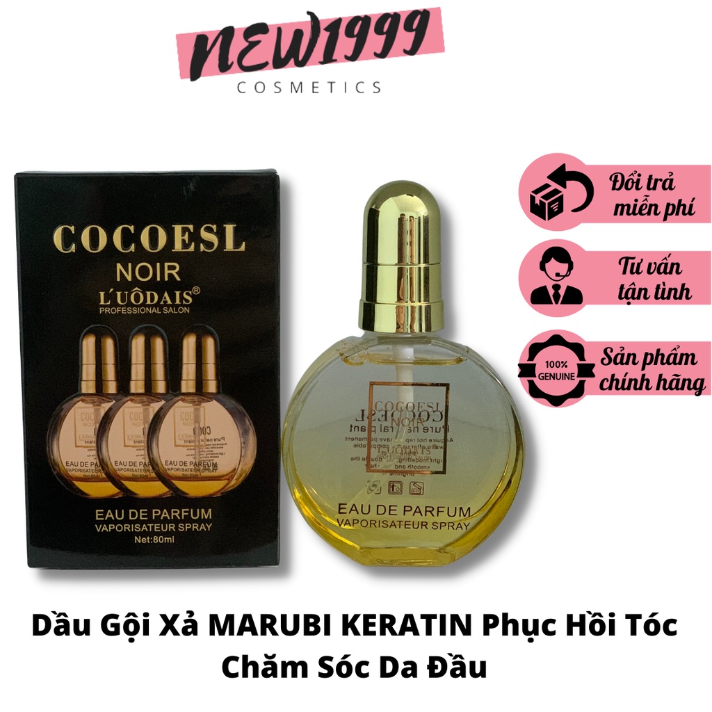 Tinh dầu dưỡng tóc COCO serum dưỡng tóc uốn Luodais hương nước hoa chính hãng