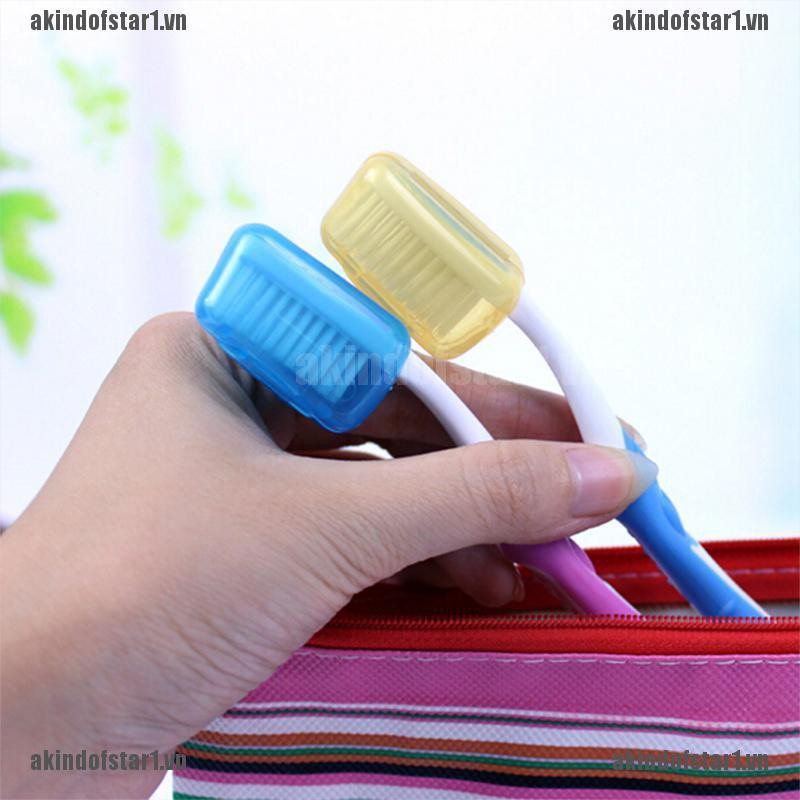 (Hàng Mới Về) Hộp Đựng Bàn Chải Đánh Răng Có Nắp Đậy