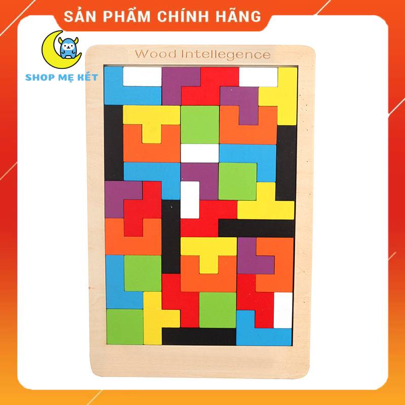 Đồ chơi Ghép hình Wood Intelligence bằng gỗ