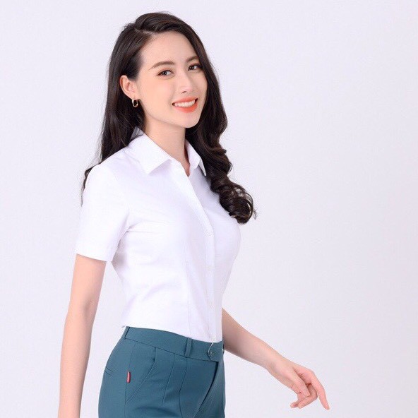 Sơ Mi Trắng Ngắn Tay Cao Cấp TÂY COLLRCTION, Vải Đẹp, Form Dáng Chuẩn | BigBuy360 - bigbuy360.vn