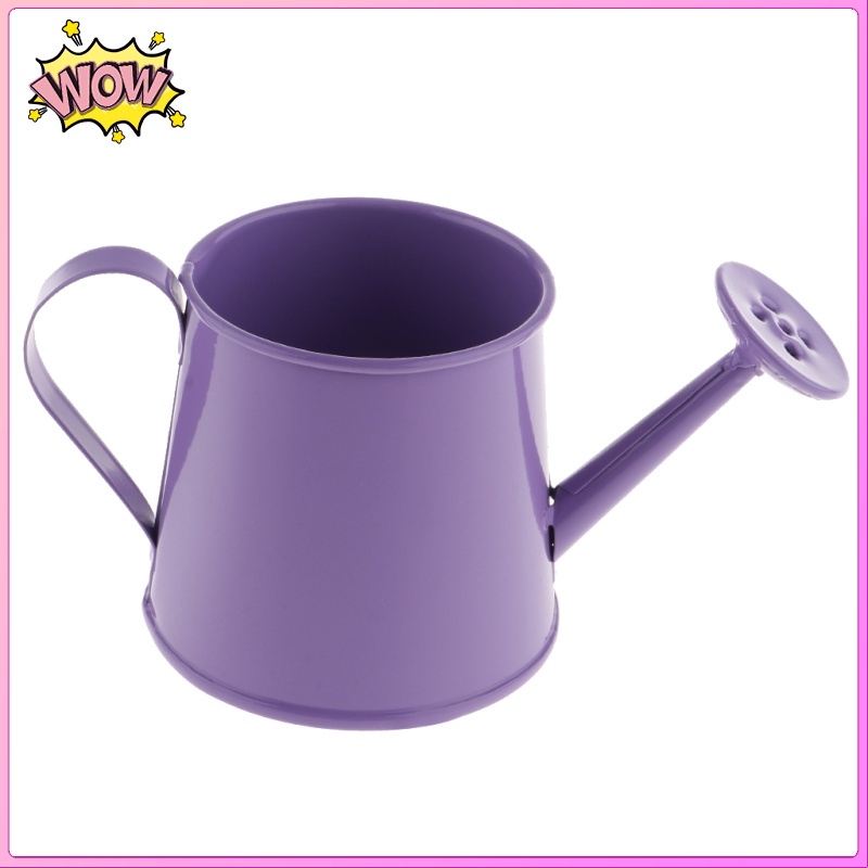 Bình tưới cây bằng sắt phong cách vintage trang trí sân vườn