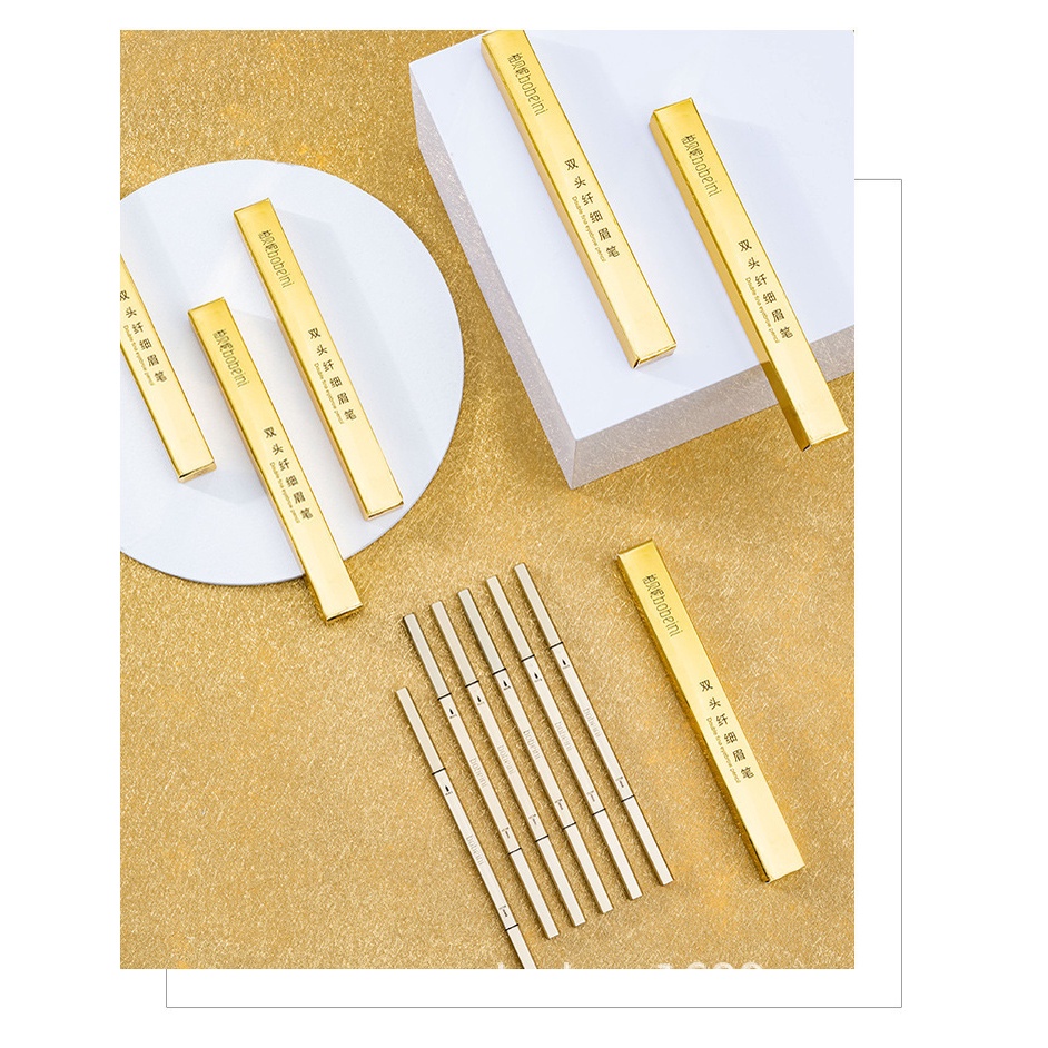 Bút Chì Kẻ Lông Mày Vỏ Vàng Nhỏ