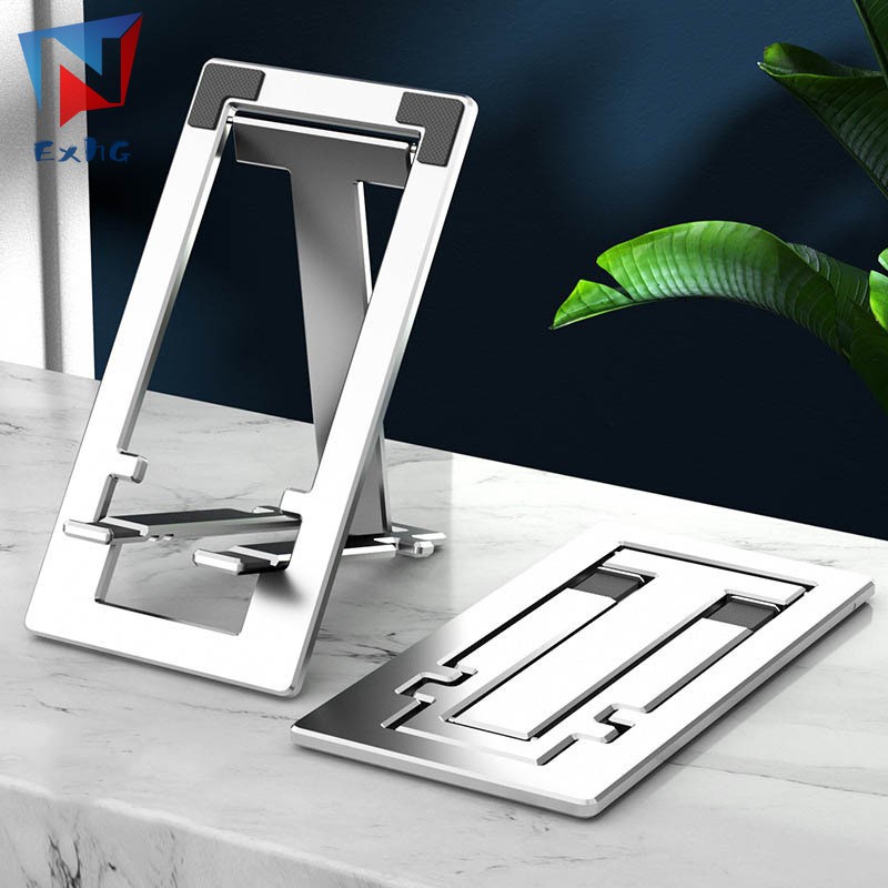 Giá Đỡ Điện Thoại / Máy Tính Bảng Bằng Hợp Kim Nhôm Có Thể Gấp Gọn Tiện Dụng | BigBuy360 - bigbuy360.vn