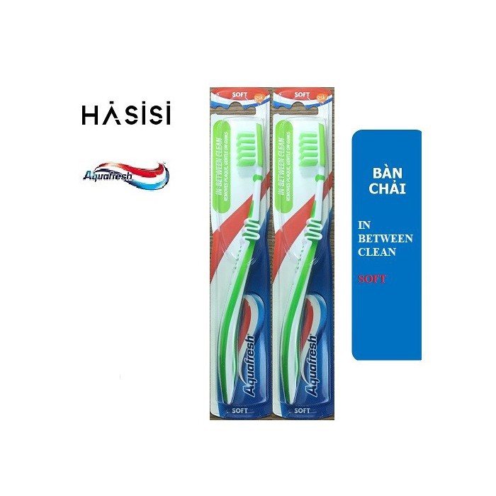 Bàn chải AQUAFRESH - In Between Clean Soft (Các Màu)