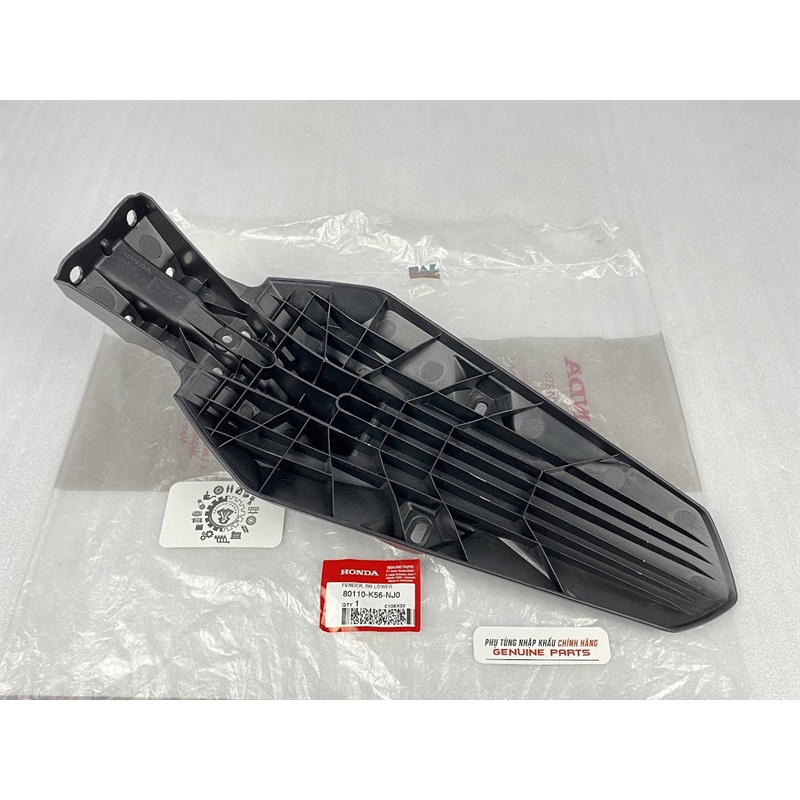 Dè sau biển số GTR 150 V2 chính hãng Honda Indo, Đuôi dè chắn bùn 80110K56NJ0