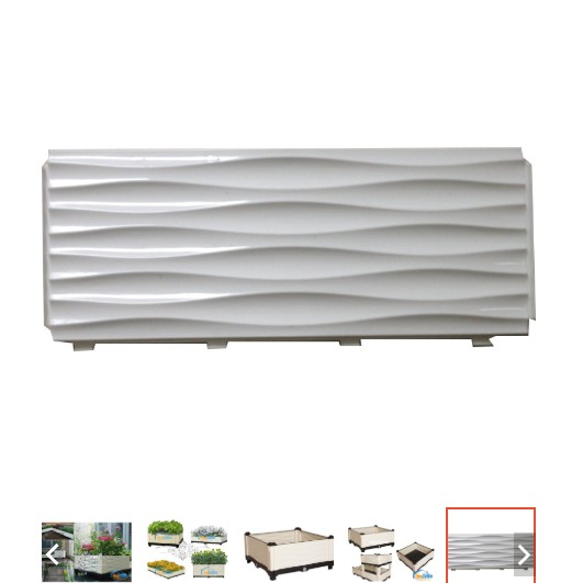 Chậu nhựa trồng rau, cây cảnh thông minh lắp ghép 50x50/Chậu ghép