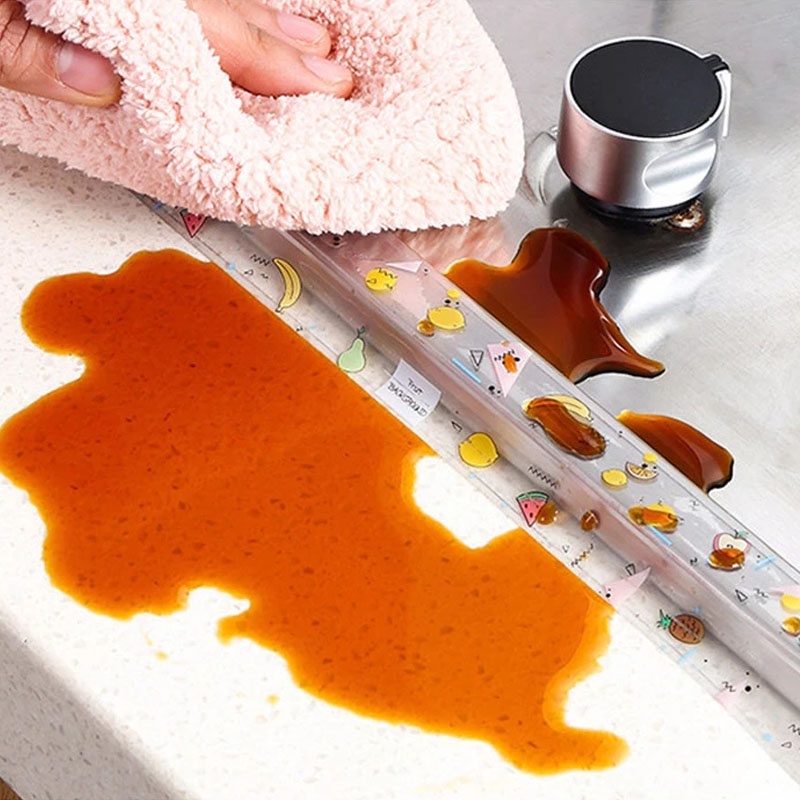 Cuộn dải dán viền tường bếp ga phủ kín tự dính chống thấm nước chống ẩm cho phòng tắm nhà bếp