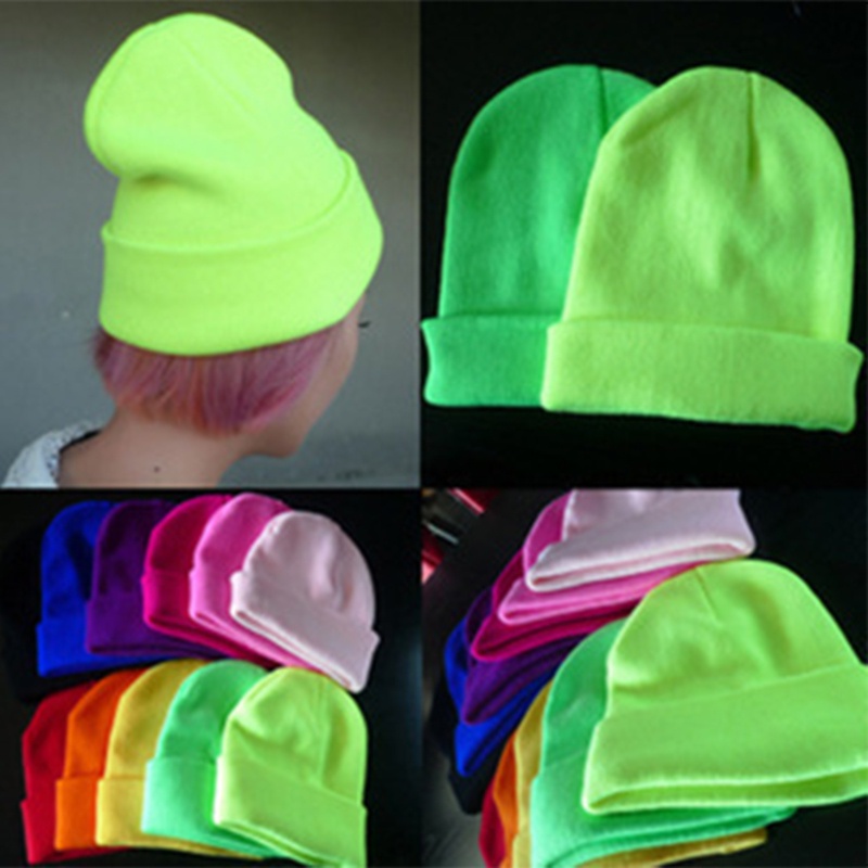 Mũ Len Beanie Màu Sắc Nhã Nhặn Thời Trang