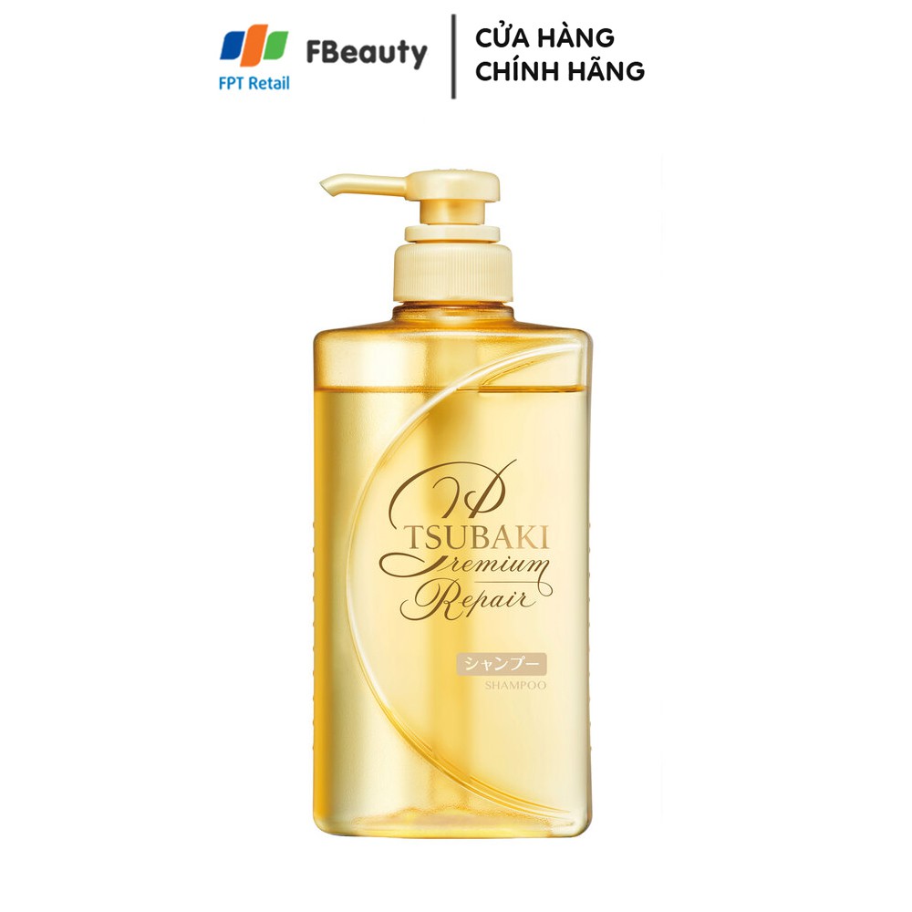 Dầu Gội Ngăn Ngừa Rụng Tóc Tsubaki Premium Repair Shampoo 490ml