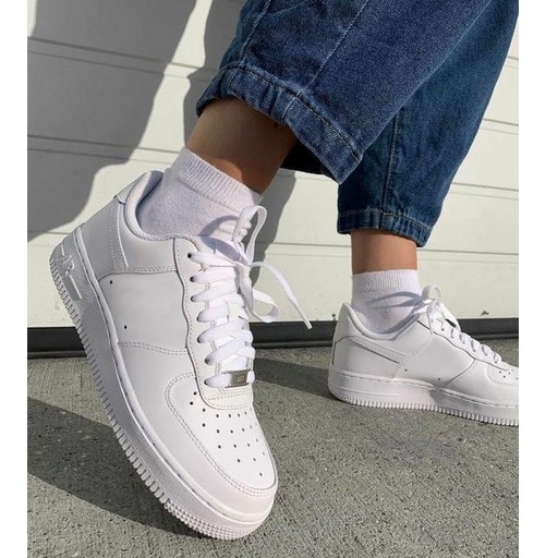 GIÀY SNEAKER NAM NỮ MÀU WHITE, GIẦY BASIC QUỐC DÂN