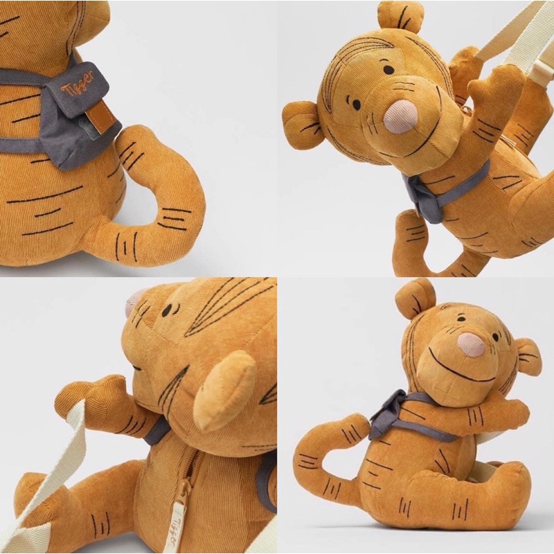 Balo zara hổ vàng tiger siêu cưng cho bé (hàng chuẩn xuất full tem +tag hãng)