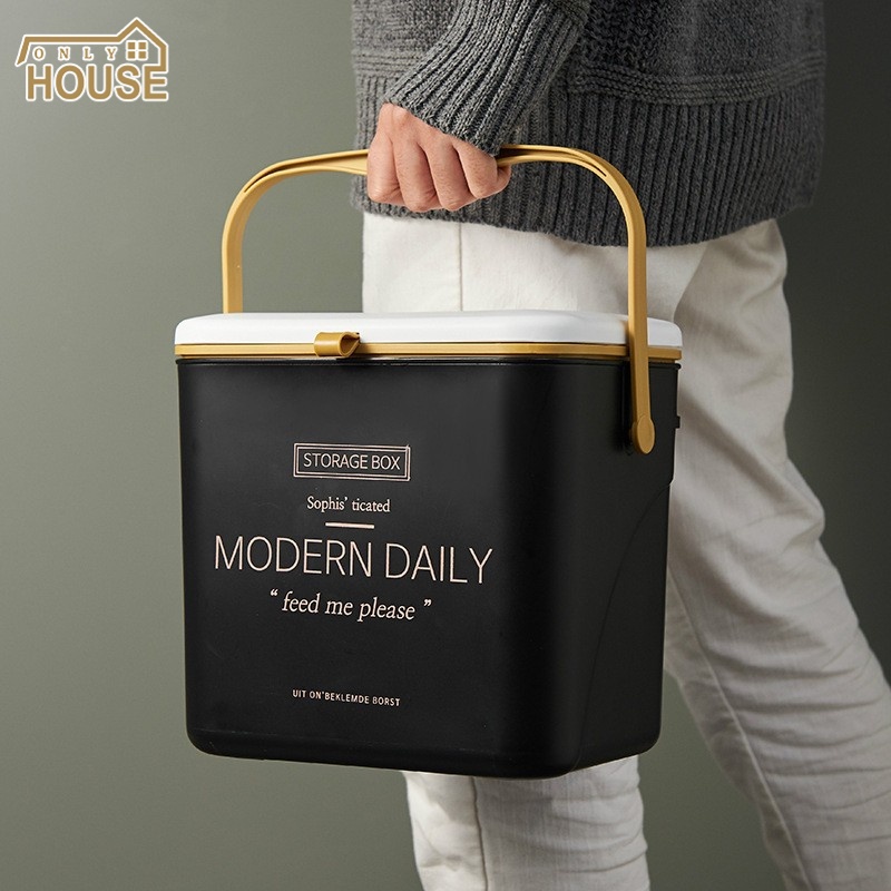 ONLY HOUSE Thùng Rác Treo Tường Không Cần Đóng Đinh Tiện Dụng Cho Nhà Bếp / Nhà Vệ Sinh