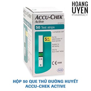 Que thử đường huyết Accuchek Active