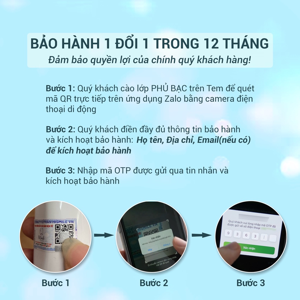 Bàn chải điện Hismile A600, UV kháng khuẩn, công nghệ sóng âm, bảo hành 1 đổi 1 1 năm