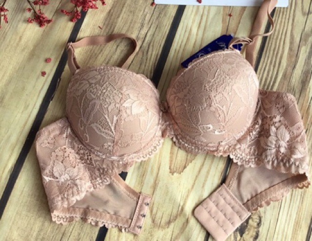 Áo ngực BoYa ren mút dày siêu đẩy,siêu nâng tạo khe 3 móc cài